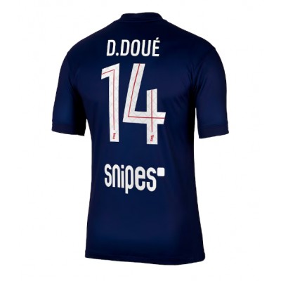 Fotbalové Dres Paris Saint-Germain Desire Doue #14 Domácí 2025-26 Krátký Rukáv Fotbalové Dres Paris Saint-Germain Desire Doue #14 Domácí 2025-26 Krátký Rukáv